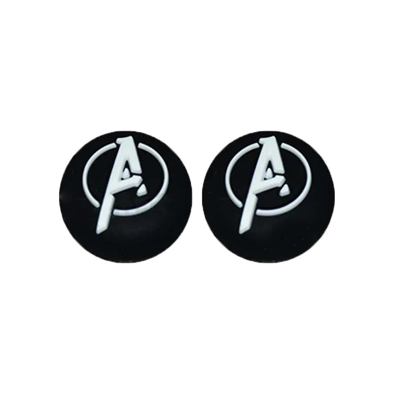 2pcs Silicone Thumb Grip Cap For PS4 PS5 Playstation 5 Xbox Series XS Game Joystick Controller Accessories Thumbstick Grip Caps Deals 4 U   Deals 4 U
