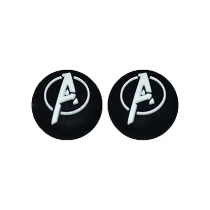2pcs Silicone Thumb Grip Cap For PS4 PS5 Playstation 5 Xbox Series XS Game Joystick Controller Accessories Thumbstick Grip Caps Deals 4 U  Console Accessories Deals 4 U
