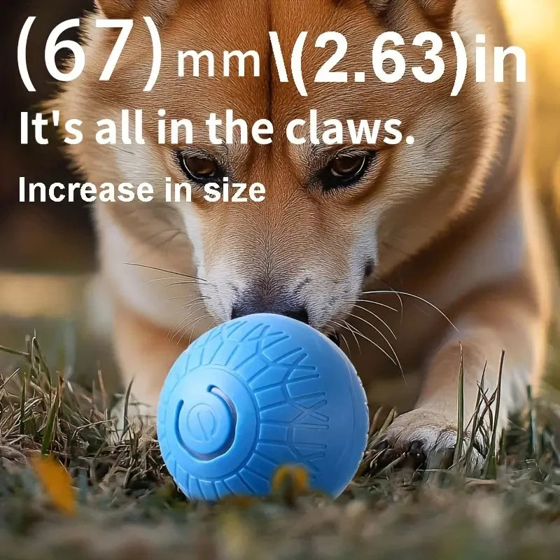 Smart Dog Toy Ball Automatic Interactive Pet Electronic Rolling USB Rechargeable Moving Bouncing for Puppy to Large dog Chew Toy Deals 4 U   Deals 4 U