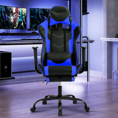 Ergonomic High-Back Gaming Chair PU Leather 250lbs Home Office, Customized Deals 4 U   Deals 4 U