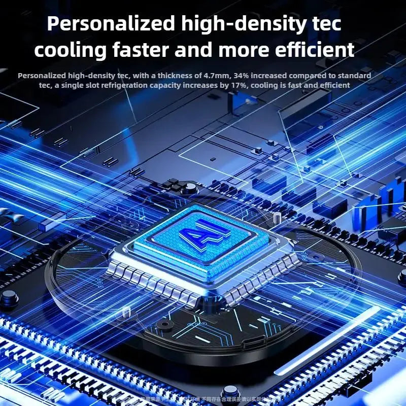 NEW TH16 Pro Mobile Cooler 24W Magnetic/Back-clip Ice Cooling Radiator Digital Display RGB Light Gaming Temperature Control Deals 4 U  Mobile Gaming Deals 4 U