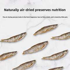 Nai chong Freeze-Dried Freshwater Fish Snacks - All-Natural Treats for Turtles, Cats, Dogs & Small Pets - Nutritional Supplement Deals 4 U   Deals 4 U
