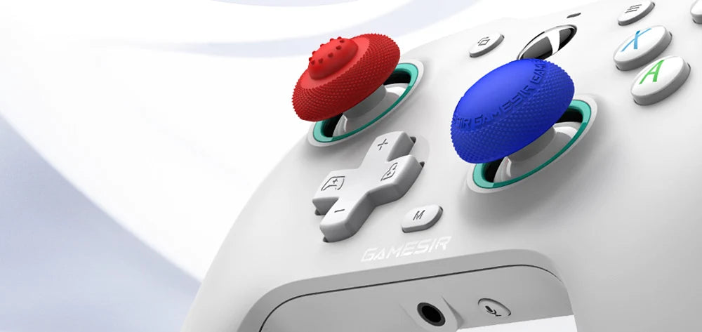 GameSir Joysticks Caps for G7 PRO Cyclone 2 Kaleid Flux G7 SE G8 Plus Nova 2 Lite Gamepads Colorful Silicon Thumb Grips Caps Deals 4 U   Deals 4 U
