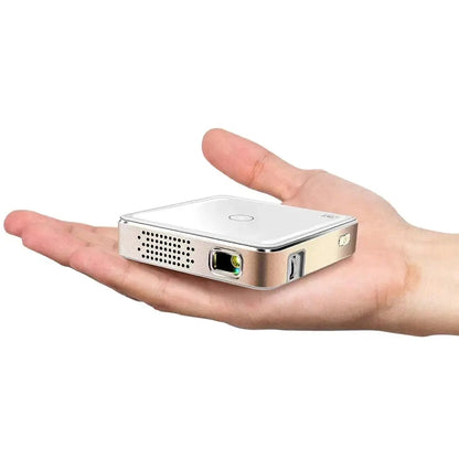 Smartldea New Mini dlp HD Projector support 1080p build in Battery Capacity wired Phone Mirroring proyector Home Theater beamer Deals 4 U  Gaming Accessories Deals 4 U