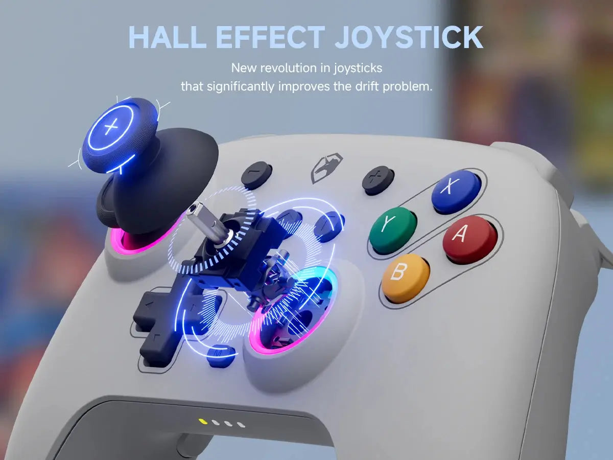 ECHTPower Wireless Controller Gamepad for Switch 2/PC Dark gray Deals 4 U  Mobile Gaming Deals 4 U