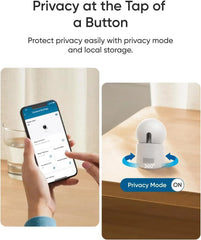 Renewed eufy Security Indoor Camera E30, Latest Generation, 4K UHD Security Camera, Pet/Dog/Baby Camera with Phone app Deals 4 U   Deals 4 U