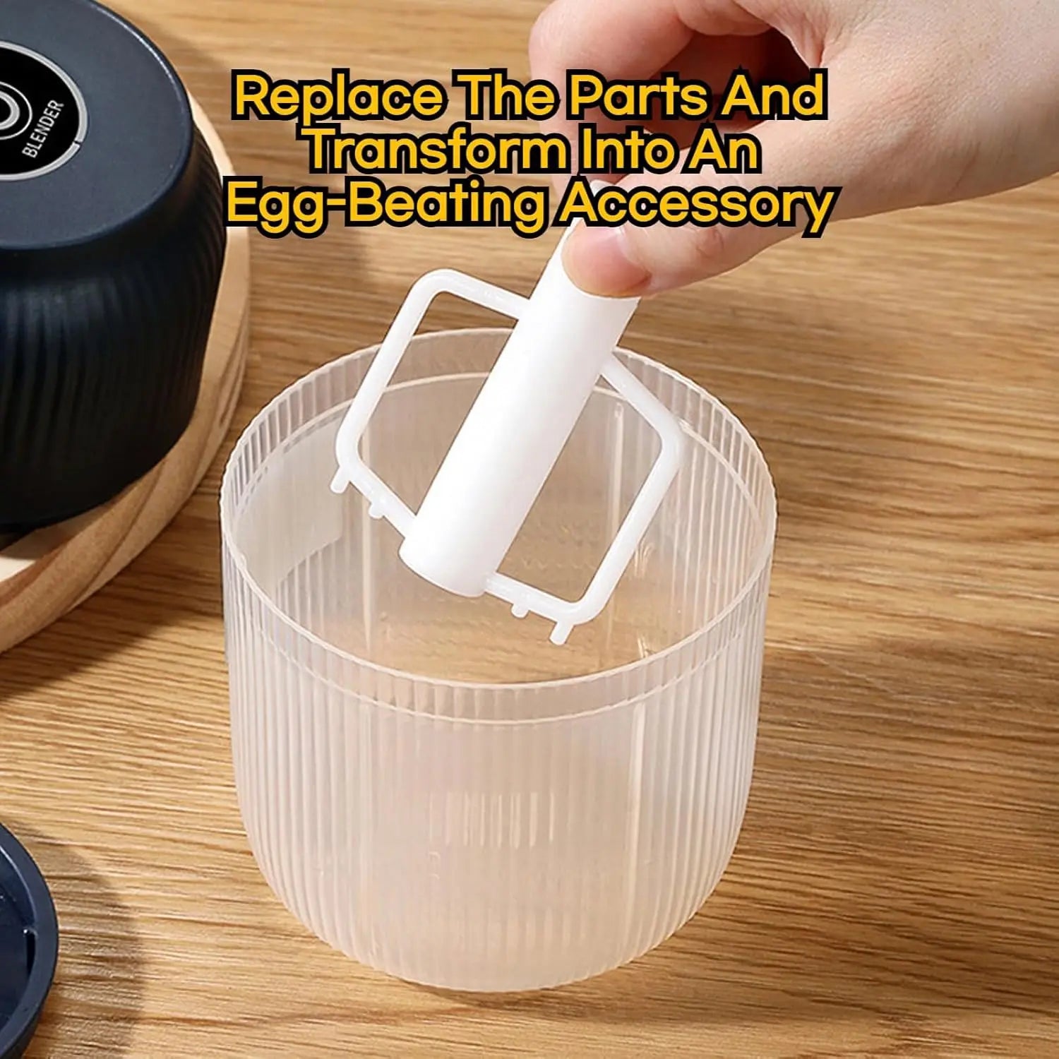 300ml Capacity Electric Garlic Chopper, Mini Portable Veggie Cutter, 4 Sharp Stainless Steel Blades Mini Electric Food Chopper, Compact Size, Easy to Clean, One-Touch Operation (Blue) Deals 4 U  Smart Home Gadget Deals 4 U