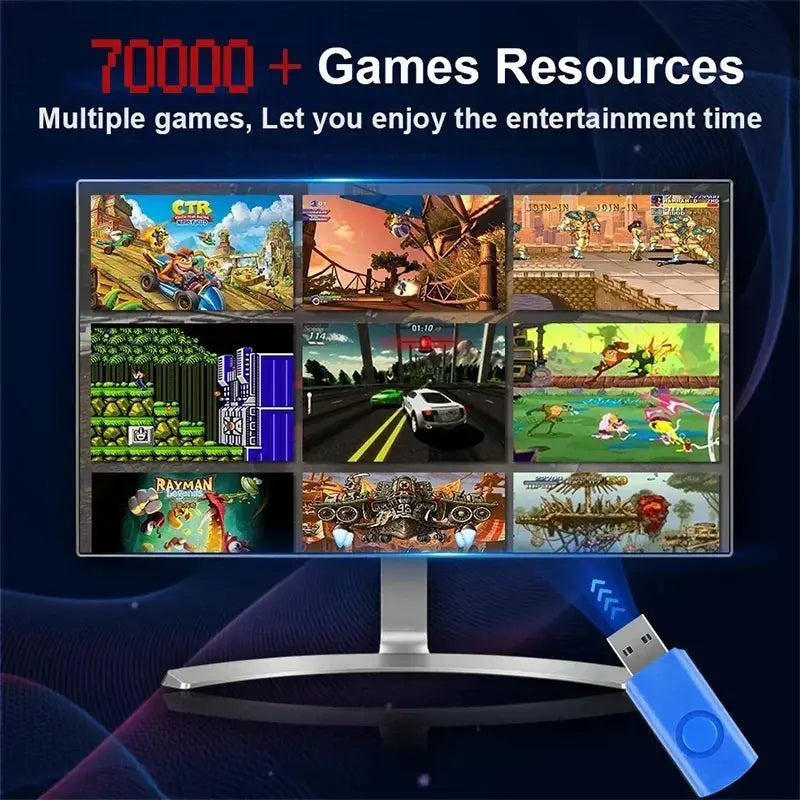 Super Game Console X8 Pro 70000+ Games I3-3110M  For Wii PS2 DC PSP GAMECUBE 500G Loaded Console Windows 11and Batocera Deals 4 U  Gaming Accessories Deals 4 U