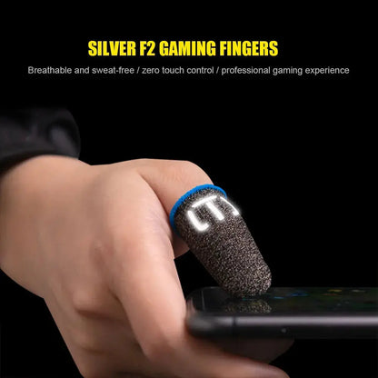100-10PCS Finger Cover Game Controller For PUBG Sweatproof Anti-slip Fingertip Cover Thumb Gloves For Mobile Game Deals 4 U  Mobile Gaming Deals 4 U