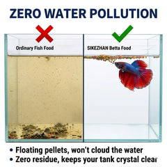 Professional Betta Fish Food Pellets High Protein Color Enhancing Nutritious Feed for Tropical Fighting Fish with Feeding Spoon Deals 4 U   Deals 4 U