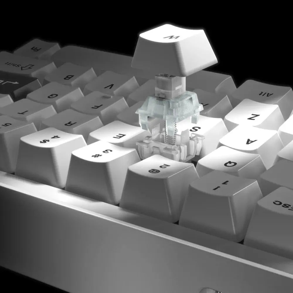 Darmoshark KT35 Mechanical Gaming Keyboard Aluminum Alloy One-Handed Keypad Magnetic Axis Wired Hot Swap Keyboard Macro Driver Deals 4 U  Streaming Equipment Deals 4 U