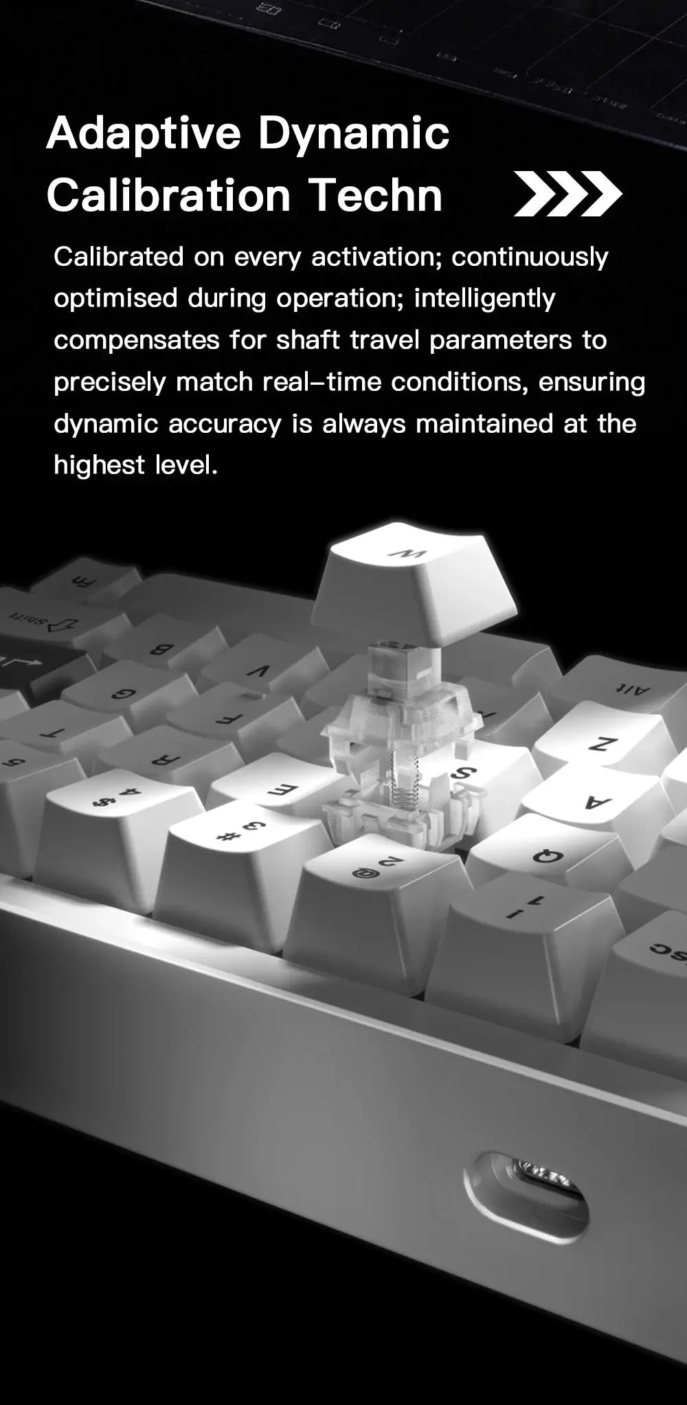 Darmoshark KT35 Mechanical Gaming Keyboard Aluminum Alloy One-Handed Keypad Magnetic Axis Wired Hot Swap Keyboard Macro Driver Deals 4 U  Streaming Equipment Deals 4 U