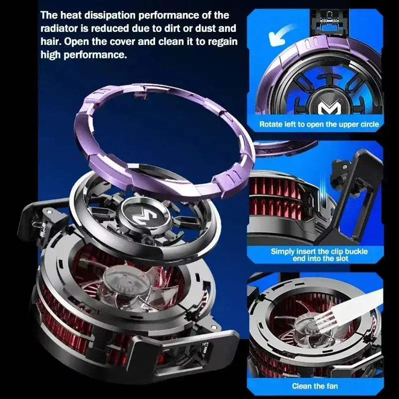 MEMO CX08 Pro Mobile Phone ICE Semiconductor Magnetic Frozen PUBG Game Cooler for IOS Universal Phone Cooling Radiator Deals 4 U  Mobile Gaming Deals 4 U