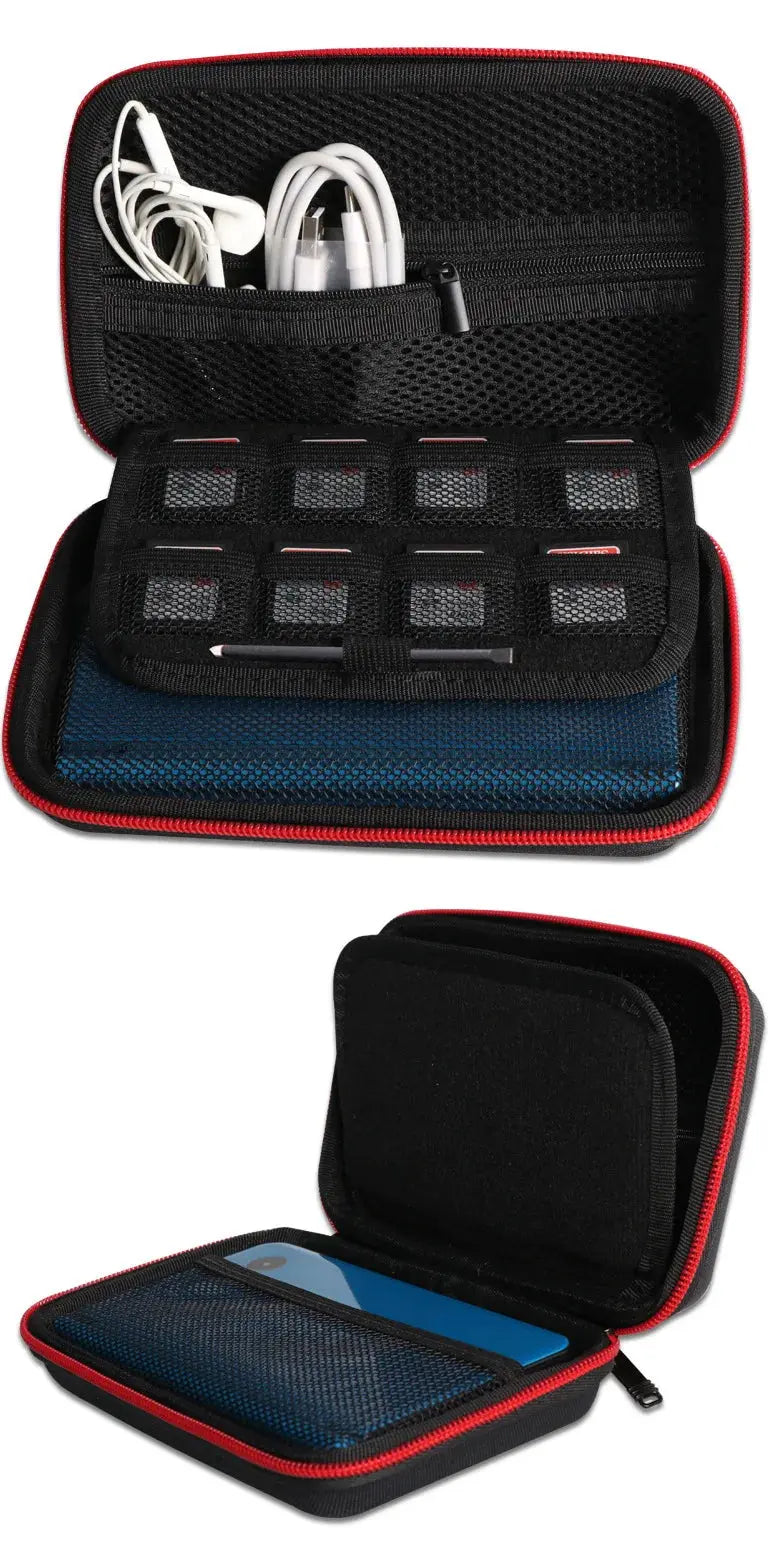 2025 NEW Hard Protective Shell Carrying console storage bag Case for Nintendo NEW 3DS XL, NEW 3DS LL, 3DS XL, 3DS LL,2DS XL Deals 4 U  Console Accessories Deals 4 U