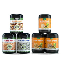 FKSC Turtle Food Mix - Freeze-Dried Shrimp/Mealworm/Fish & Chicken - Protein Rich Treat for Red-Ear Sliders & Aquatic Turtles Deals 4 U   Deals 4 U