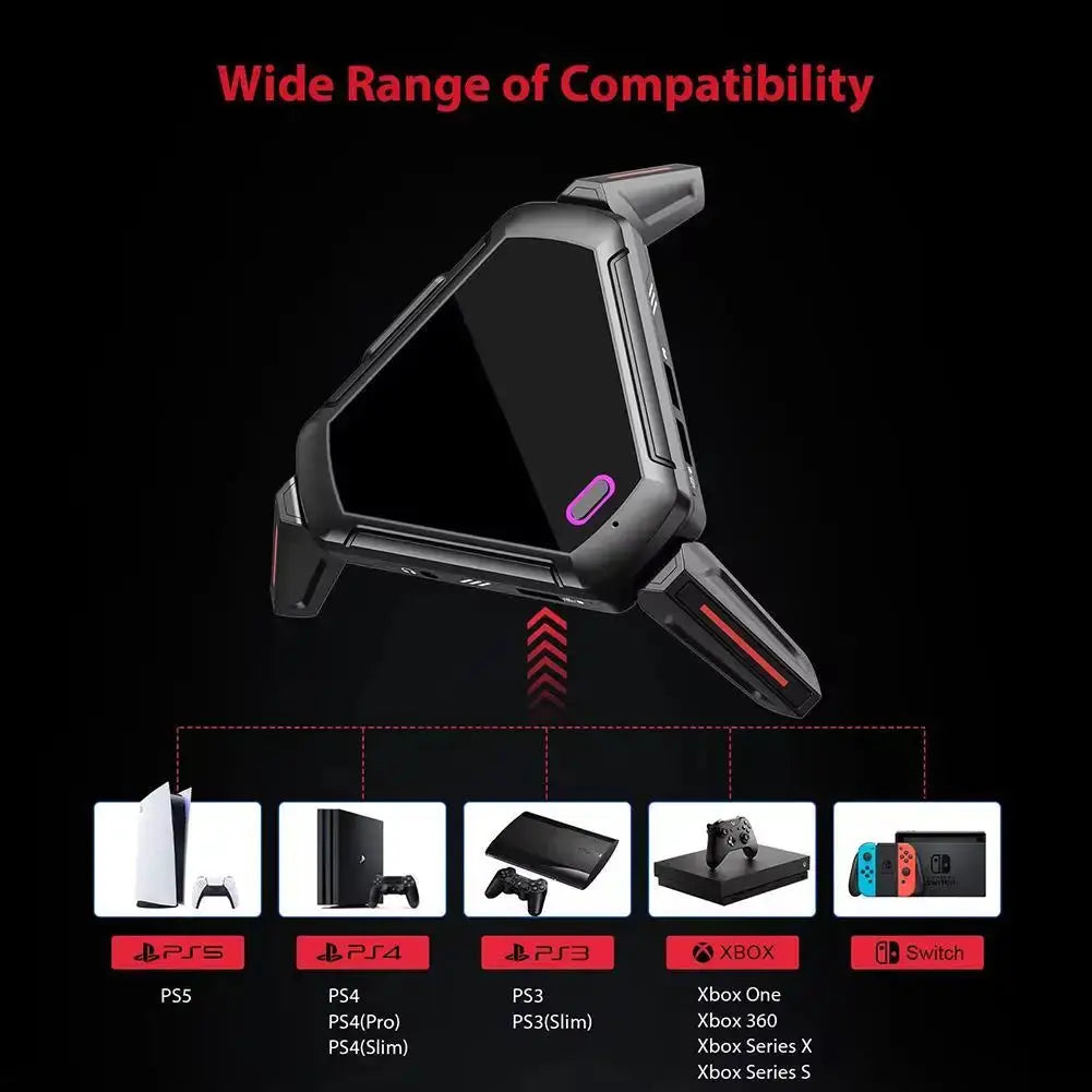 Hot GAMWING jiaying Scorpion 2Pro moxie 2 Pro Keyboard Mouse Converter 100mbps For Android 10+ For PUBG Deals 4 U  Gaming Accessories Deals 4 U