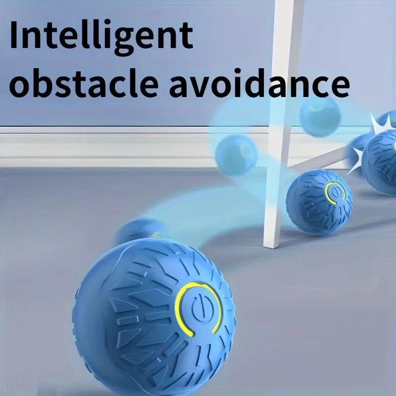 Smart Dog Toy Ball Automatic Interactive Pet Electronic Rolling USB Rechargeable Moving Bouncing for Puppy to Large dog Chew Toy Deals 4 U   Deals 4 U