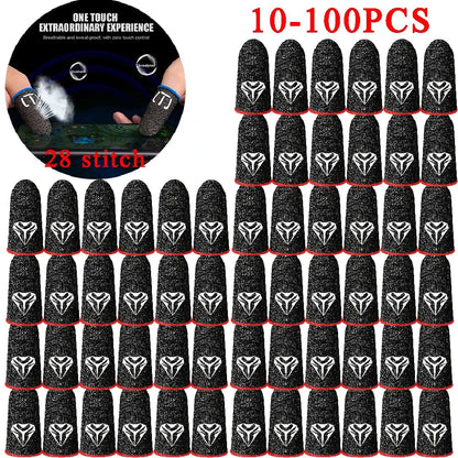100-10PCS Finger Cover Game Controller For PUBG Sweatproof Anti-slip Fingertip Cover Thumb Gloves For Mobile Game Deals 4 U  Mobile Gaming Deals 4 U