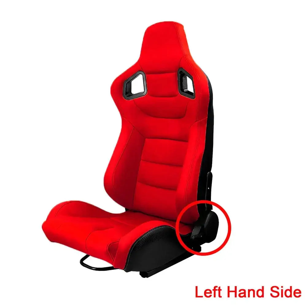 1Pcs Universal Racing Car Seats 70-180 degree Adjustable Seat 3D PVC Full WRAP Leather Racing Sports Bucket Seats with 1 Slider Deals 4 U  Gaming Accessories Deals 4 U