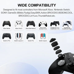 GameSir Joysticks Caps for G7 PRO Cyclone 2 Kaleid Flux G7 SE G8 Plus Nova 2 Lite Gamepads Colorful Silicon Thumb Grips Caps Deals 4 U   Deals 4 U
