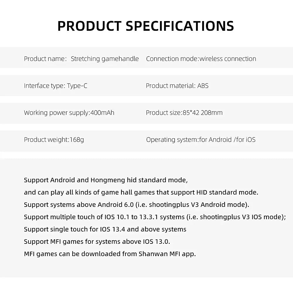 Gamepad For iPhone Android Cell Phone Control Bluetooth Controller Trigger Pubg Mobile Joystick Gaming Smartphone Mando Game Pad Deals 4 U  Mobile Gaming Deals 4 U