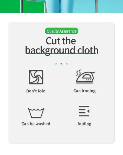Background For Photography Backdrops White/Black/Blue/Green Screen Chroma Key Muslin Studio Photo Shooting Backdrop Cloth Paper Deals 4 U  Streaming Equipment Deals 4 U