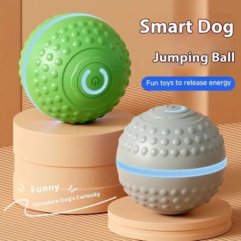 Smart Dog Toy Ball Automatic Interactive Pet Electronic Rolling USB Rechargeable Moving Bouncing for Puppy to Large dog Chew Toy Deals 4 U   Deals 4 U