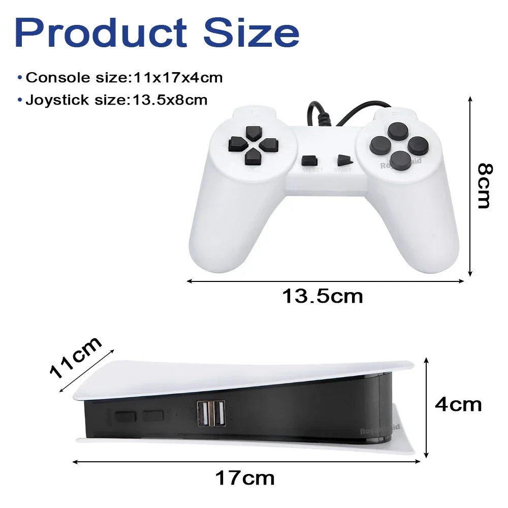 GS5 Game Station 5 Video Game Console With 200 Classic Games 8 Bit TV Console Retro USB Wired Handheld Two Game Player AV Output Deals 4 U  Gaming Accessories Deals 4 U