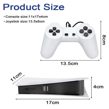 GS5 Game Station 5 Video Game Console With 200 Classic Games 8 Bit TV Console Retro USB Wired Handheld Two Game Player AV Output Deals 4 U  Gaming Accessories Deals 4 U