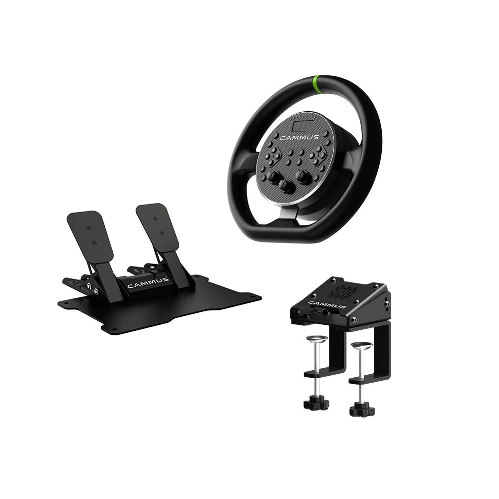 CAMMUS C5 Direct Drive Base Gaming Steering Wheel for PC Car Racing F1 Simulator Deals 4 U   Deals 4 U
