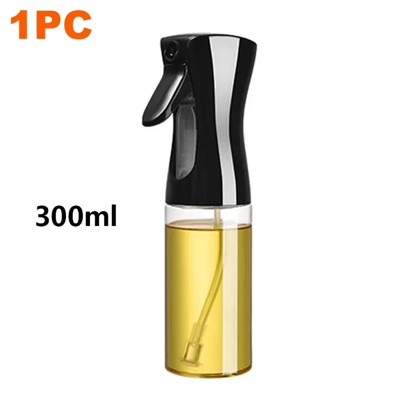 200/300/500ml Oil Spray Bottle BBQ Cooking Olive Oil Sprayer Plastic Baking Oil Spray Empty Bottle Vinegar Bottle Or  Oil brush Deals 4 U   Deals 4 U