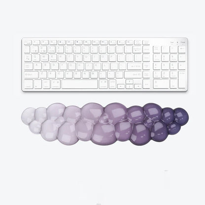Ergonomic Cloud Silicone Wrist Rest Pad, Soft Comfort Wrist Support Cushion for Keyboard Mouse, Gaming Office Laptop PC