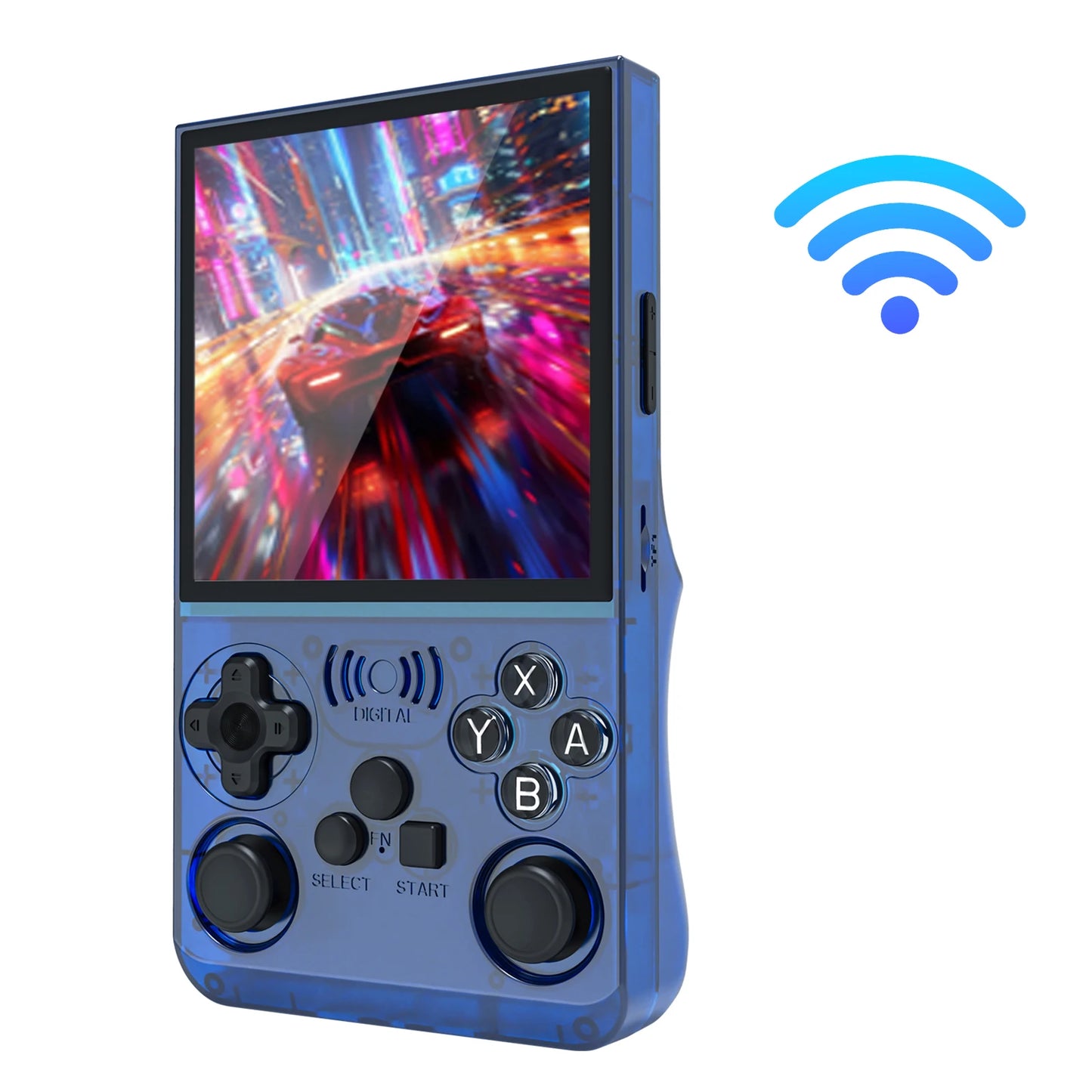 GAMINJA Retro Handheld Video Game Console WiFi 0‑lag Global Online Battle Download Games Via Official APP Retro Video Game Player Gift
