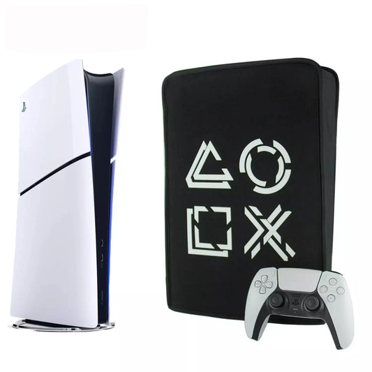 Dust Cover Anti-scratch Dust Guard Case Cover for PS5 Slim Disc&Digital Console