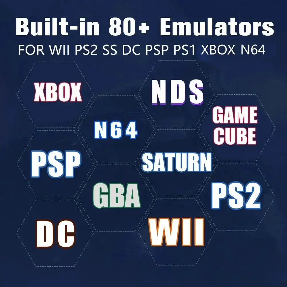 Super Game Console X8 Pro 70000+ Games I3-3110M  For Wii PS2 DC PSP GAMECUBE 500G Loaded Console Windows 11and Batocera Deals 4 U  Gaming Accessories Deals 4 U