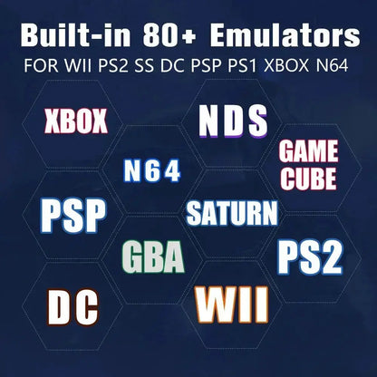 Super Game Console X8 Pro 70000+ Games I3-3110M  For Wii PS2 DC PSP GAMECUBE 500G Loaded Console Windows 11and Batocera Deals 4 U  Gaming Accessories Deals 4 U