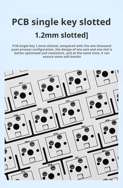 AULA F108Pro/F108 Wireless Bluetooth tri-mode connection, multi-functional display, Gasket structure, RGB lighting effects Deals 4 U  Streaming Equipment Deals 4 U
