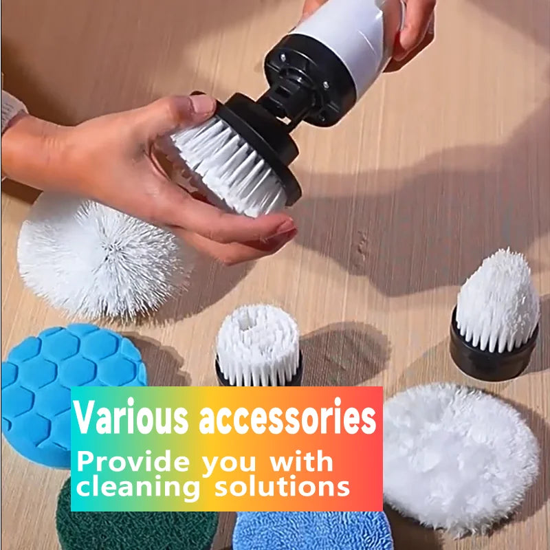 Cordless Household Spin Scrubber Kitchen Gadgets Hair Brushes Bathroom Broom Toilet  Multipurpose Cleaning Brush  Electric Mops Deals 4 U   Deals 4 U