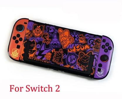 Hot Sale PC Hard Cover Full Crystal Shell Protector For Nintendo Switch 2 NS2 Joy-con Game Controller Front Back Protective Case