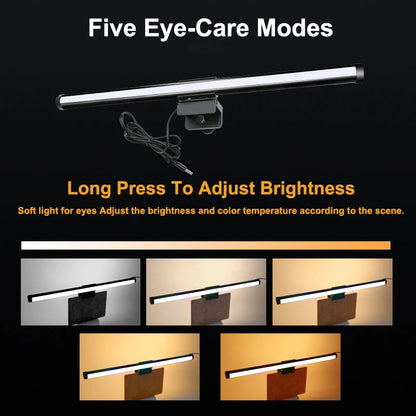 RGB CCT Led Monitor Light Bar for Computer Gaming Lights Bar Monitor Screen Hanging Lighting USB Dimmable Desk Lamp Atmosphere