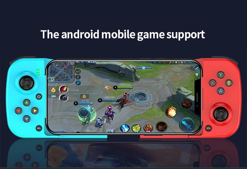 D3 TypeC Telescopic Mobile Phone Gamepad Bluetooth-compatible 5.0 Wireless Game Controller For PUBG Android iOS for Switch PS4/3