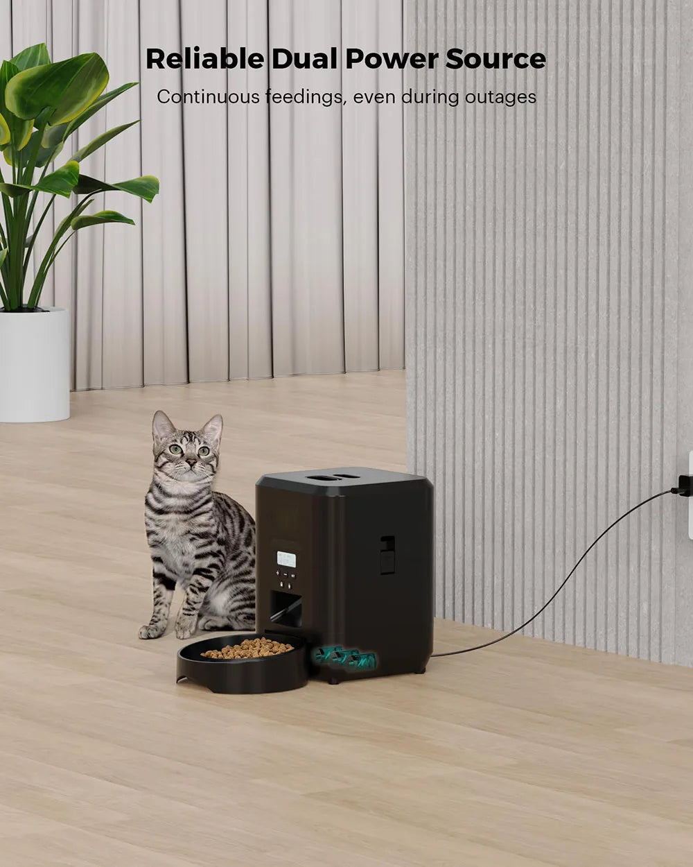 Smart Pet Feeder Automatic Cat Feeder Dog Slow Food Machine With Timed Quantitative Automatic Cat Food Dispenser Cat Dog Bowl Deals 4 U   Deals 4 U