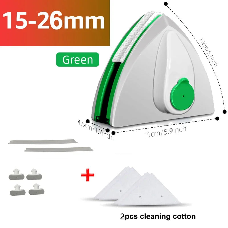 Double Sided Magnet Windows Cleaner Automatic Drainage Wiper Glass Window Washer Household Cleaning Tool For Window Washing Deals 4 U   Deals 4 U