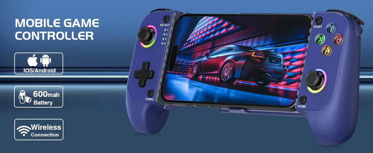 BEBONCOOL MC102 Telescopic Mobile Phone Gamepad For Apple IOS Android COD Wireless Bluetooth Phone Game Controller Joystick Deals 4 U  Mobile Gaming Deals 4 U