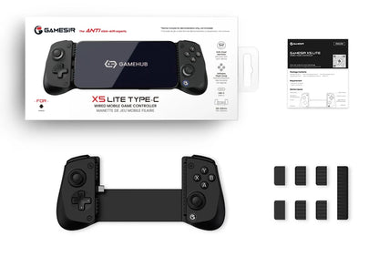 GameSir X5 Lite Mobile Gaming Controller Phone Gamepads for iPhone 17 16 15 Series IOS iPad Mini Y700 Android Tablet Controle