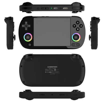 ANBERNIC RG40XX H Handheld Games Console 4.0" IPS Screen Linux 64-bit Multicolor LED Lights Retro Gaming Console Over 5000 Games