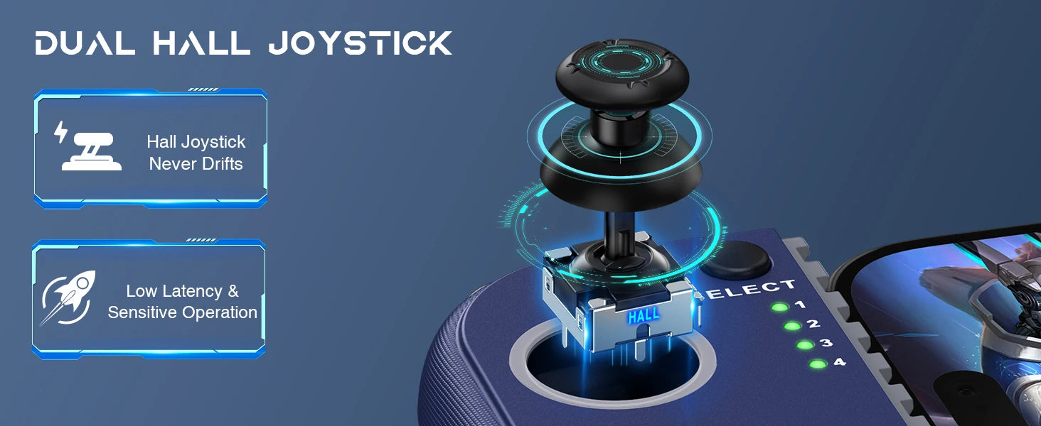 BEBONCOOL MC102 Telescopic Mobile Phone Gamepad For Apple IOS Android COD Wireless Bluetooth Phone Game Controller Joystick Deals 4 U   Deals 4 U