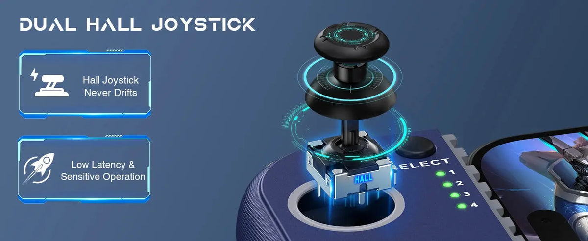 BEBONCOOL MC102 Telescopic Mobile Phone Gamepad For Apple IOS Android COD Wireless Bluetooth Phone Game Controller Joystick Deals 4 U  Mobile Gaming Deals 4 U