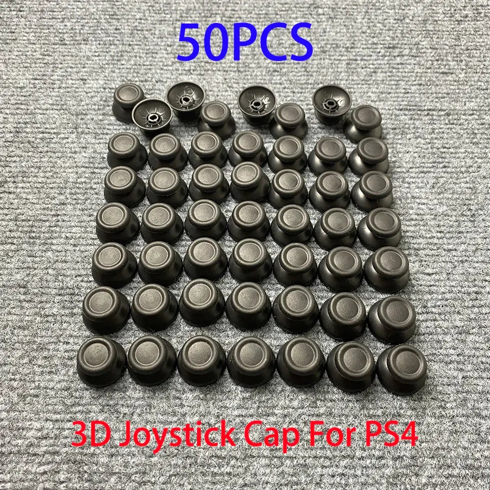 10-100Pcs For PS4 PS5 Analog Cover 3D Shell Thumb Stick Joystick Thumbstick Mushroom Cap For Sony PlayStation 4 PS4 Controller Deals 4 U  Console Accessories Deals 4 U
