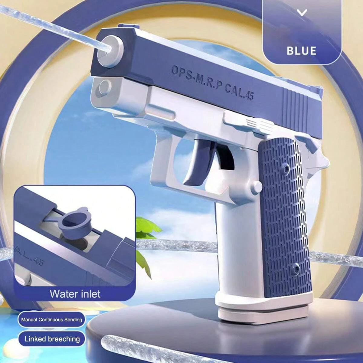 M1911 Water Guns Pistol Toy Squirt Guns, Summer Pool Beach Shooting Games Outdoor Toys, Water Blaster Pistol for Kids Adult Deals 4 U  Gaming Accessories Deals 4 U